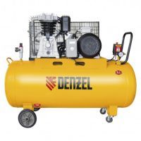 Компрессор DR4000/100 масляный ременный 10 бар произв. 690 л/м мощность 4 кВт// Denzel