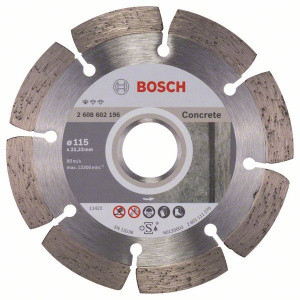 Диск алмазный сегментный Bosch сухой рез 115х22,2 3165140441247 3165140441247