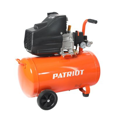 Компрессор PATRIOT EURO 50/260, 1.8 кВт, выход быстросъём, выход елочка 8 мм.