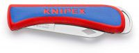 Нож электрика, складной, 120 мм KNIPEX
KNIPEX Elektriker-Klappmesser