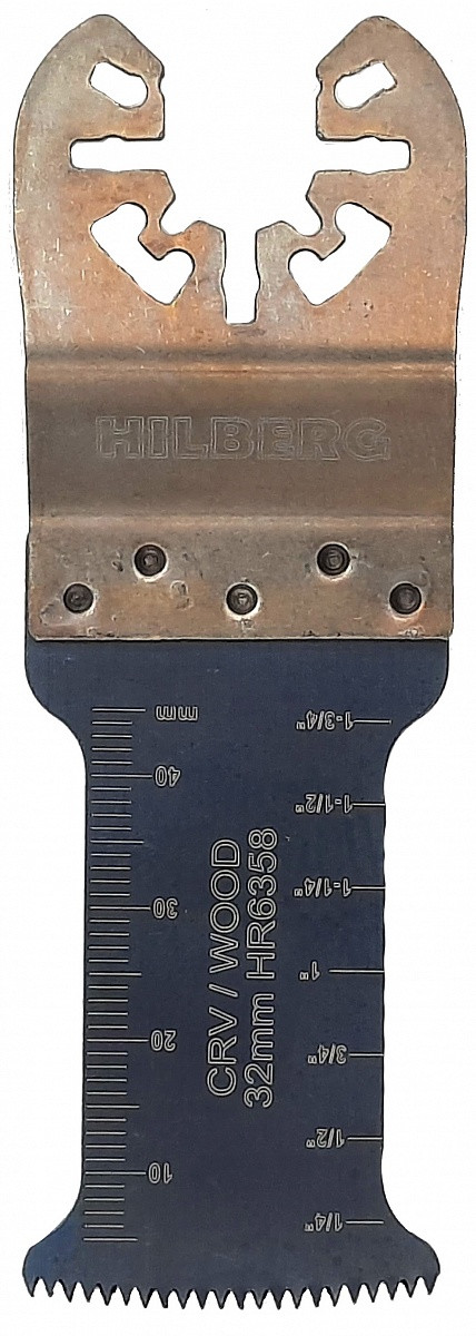 Полотно пильное погружное для МФИ Trio Diamond по древесине Hilberg Cr-V 32*50*18TPI
