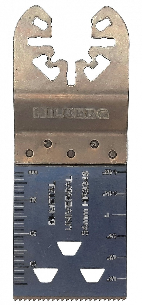 Полотно пильное погружное для МФИ Trio Diamond универсальное Hilberg Bi-M 34*40*18TPI