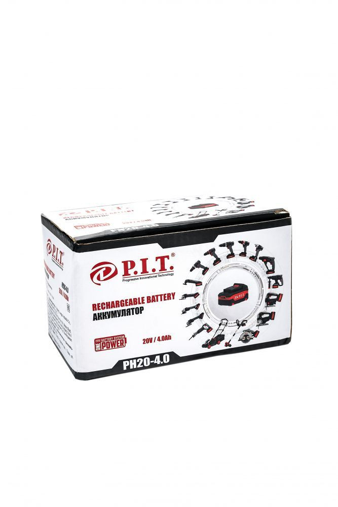 Аккумулятор PIT OnePower PH20-4.0 P.I.T. (20В, 4Ач, Li-Ion)