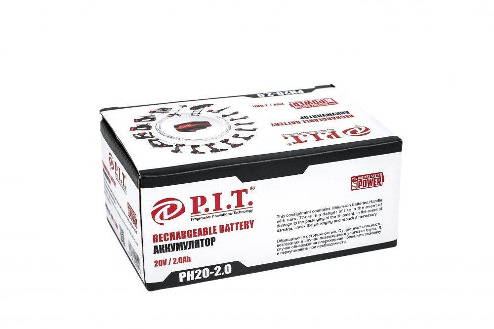 Аккумулятор PIT OnePower PH20-2.0 P.I.T. (20В, 2Ач, Li-Ion)