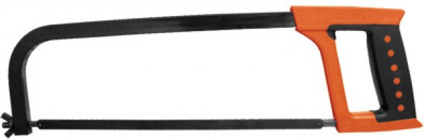 Ножовка по металлу 300 мм, пластиковая прорезиненная ручка FIT