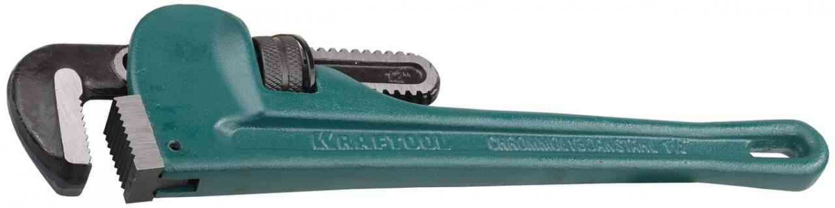 Ключ трубный разводной быстрозажимной KRAFTOOL, тип RIGIT, 350 мм