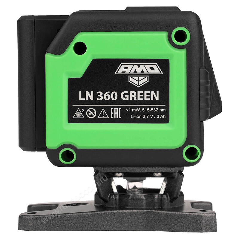 Нивелир лазерный уровень AMO LN 360 GREEN 