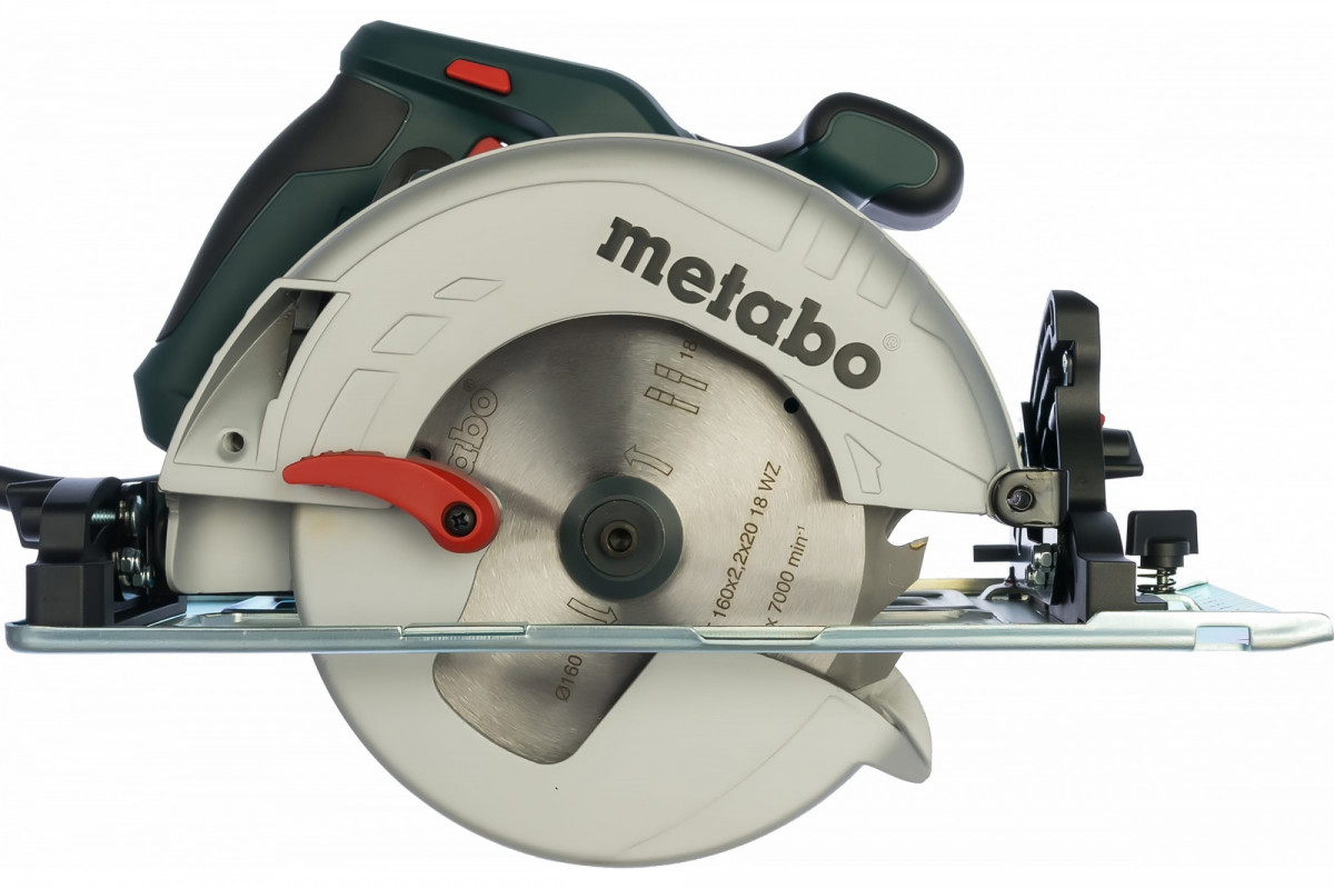 Пила дисковая Metabo KS 55 (1200Вт, 160мм, 55мм) ФЦ