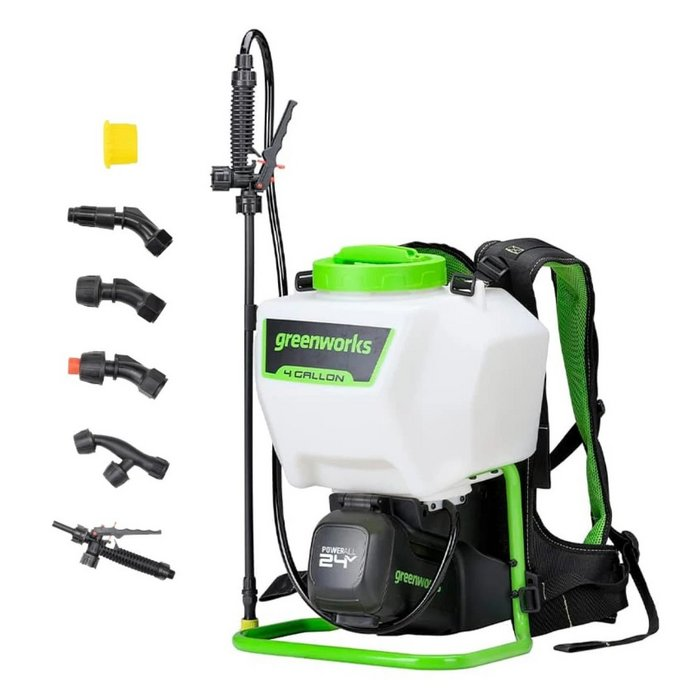 Опрыскиватель аккумуляторный Greenworks G24BPSII, 24V, без АКБ и ЗУ (5300307)