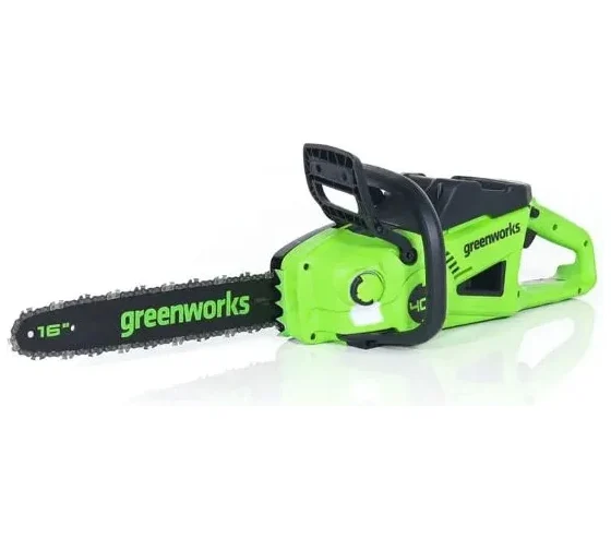 Цепная пила аккумуляторная Greenworks GD40CS20X, 40V, 40 см, 2000 Вт, бесщеточная, без АКБ И ЗУ (2