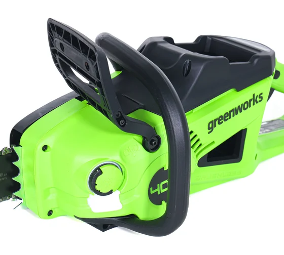 Цепная пила аккумуляторная Greenworks GD40CS20X, 40V, 40 см, 2000 Вт, бесщеточная, без АКБ И ЗУ (2