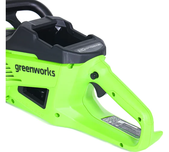 Цепная пила аккумуляторная Greenworks GD40CS20X, 40V, 40 см, 2000 Вт, бесщеточная, без АКБ И ЗУ (2