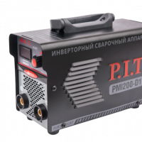 Инвертор сварочный PIT PMI200-D IGBT (200 А,ПВ-60,1,6-3.2 мм,4квт, от пониж.тока 170,гор старт)