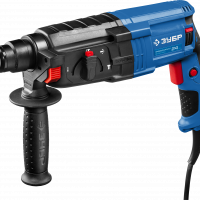 Перфоратор ЗУБР SDS-plus [ЗП-24-750-К] {реверс, горизонтальный, 2.6Дж, 0-1100об/