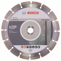 Диск алмазный Bosch сегментный Bosch сухой рез 230х22,2 по бетону