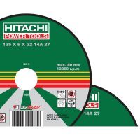 Круг отрезной по металлу HITACHI 125х1,2х22 (Луга)