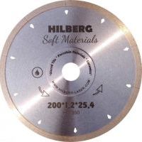 Диск алмазный Trio Diamond 200*25,4 отрезной сплошной Hilberg Нyper Thin 1.2mm