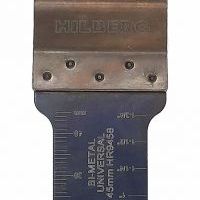 Полотно пильное для реноватора МФИ мет+дер Hilberg Bi-M 45*50*18TPI Полотно пильное для реноватора МФИ мет+дер Hilberg Bi-M 45*50*18TPI