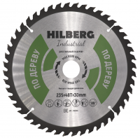 Диск пильный Trio Diamond 235x30 мм; 48Т Hilberg Industrial Дерево 