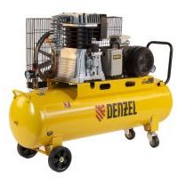 Компрессор ременной BCI40000-T/100, 4.0 кВт, 100 литров, 690 л/мин 380Вт Denzel