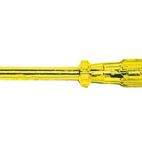 Отвертка индикаторная пробник, желтая ручка 100 - 500 В, 190 мм Курс