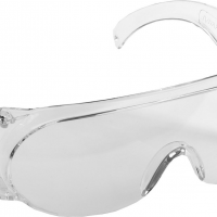 Очки защитные прозрачные Stayer с доп боковой защитой и вентиляц. открыт типа
