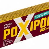 Сварка холодная прозрачная POXIPOL 70мл Сварка холодная прозрачная POXIPOL 70мл
