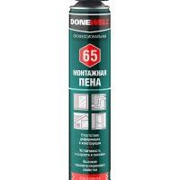 Пена монтажная DONEWELL 65 профи ВСЕсезон 800г 12 DPP10U65 Пена монтажная DONEWELL 65 профи ВСЕсезон 800г 12 DPP10U65