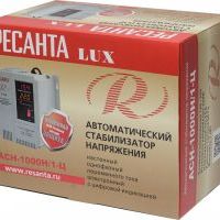 Стабилизатор Ресанта АСН- 1 000Н/1-Ц Lux