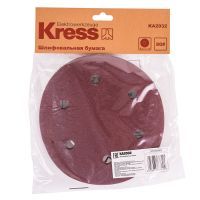 Набор круглых шлифовальных листов Kress с перфорацией (225мм, P80) 5 шт KA2032 