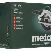 Пила дисковая Metabo KS 190 (1050Вт, 190мм, 68мм) 