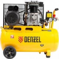 Компрессор ременной BCI2300/50, 2.3 кВт, 50 литров, 400 л/мин 220В Denzel