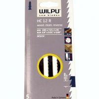Пилки для лобзика Wilpu по дереву 30мм HC 12Rх5шт/уп и пластмассы (безосколочный рез) DD20 Пилки для лобзика Wilpu по дереву 30мм HC 12Rх5шт/уп и пластмассы (безосколочный рез) DD20