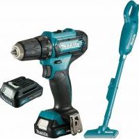 Набор инструментов Makita CLX226X1 шуруповерт DF333DZ + пылесос CL106FDZ, АКБ 2xBL1016, ЗУ DC10WD) Набор инструментов Makita CLX226X1 шуруповерт DF333DZ + пылесос CL106FDZ, АКБ 2xBL1016, ЗУ DC10WD)