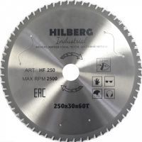Диск пильный Trio Diamond 250*25,4*60Т Hilberg Industrial Металл