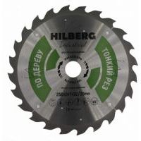 Диск пильный Hilberg Industrial HWT253	Дерево тонкий рез 250*32/30*24Т