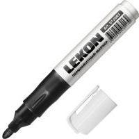 Маркер LEKON ReFresh 3мм Перманентный заправляемый цвет: черный Маркер LEKON ReFresh 3мм Перманентный заправляемый цвет: черный