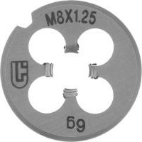 Плашка М 8х1.25мм СИБРТЕХ Плашка М 8х1.25мм СИБРТЕХ