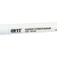 Маркер краска белый лаковый 4мм 147 х 15 мм FIT Маркер краска белый лаковый 4мм 147 х 15 мм FIT