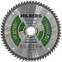 Диск пильный по дереву 216*32/30*64Т Hilberg Industrial тонкий рез
