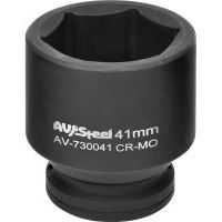 Головка ударная 3/4" шестигранная 41мм, AV Steel
