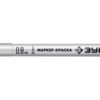 Маркер-краска 0.8 мм ЗУБР МК-80 белый Маркер-краска 0.8 мм ЗУБР МК-80 белый