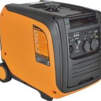 Генератор CARVER PPG -4500IS инверторный (3,5/4,0кВт, 220/12В, 2 розетки,USB, дисплей,колеса)